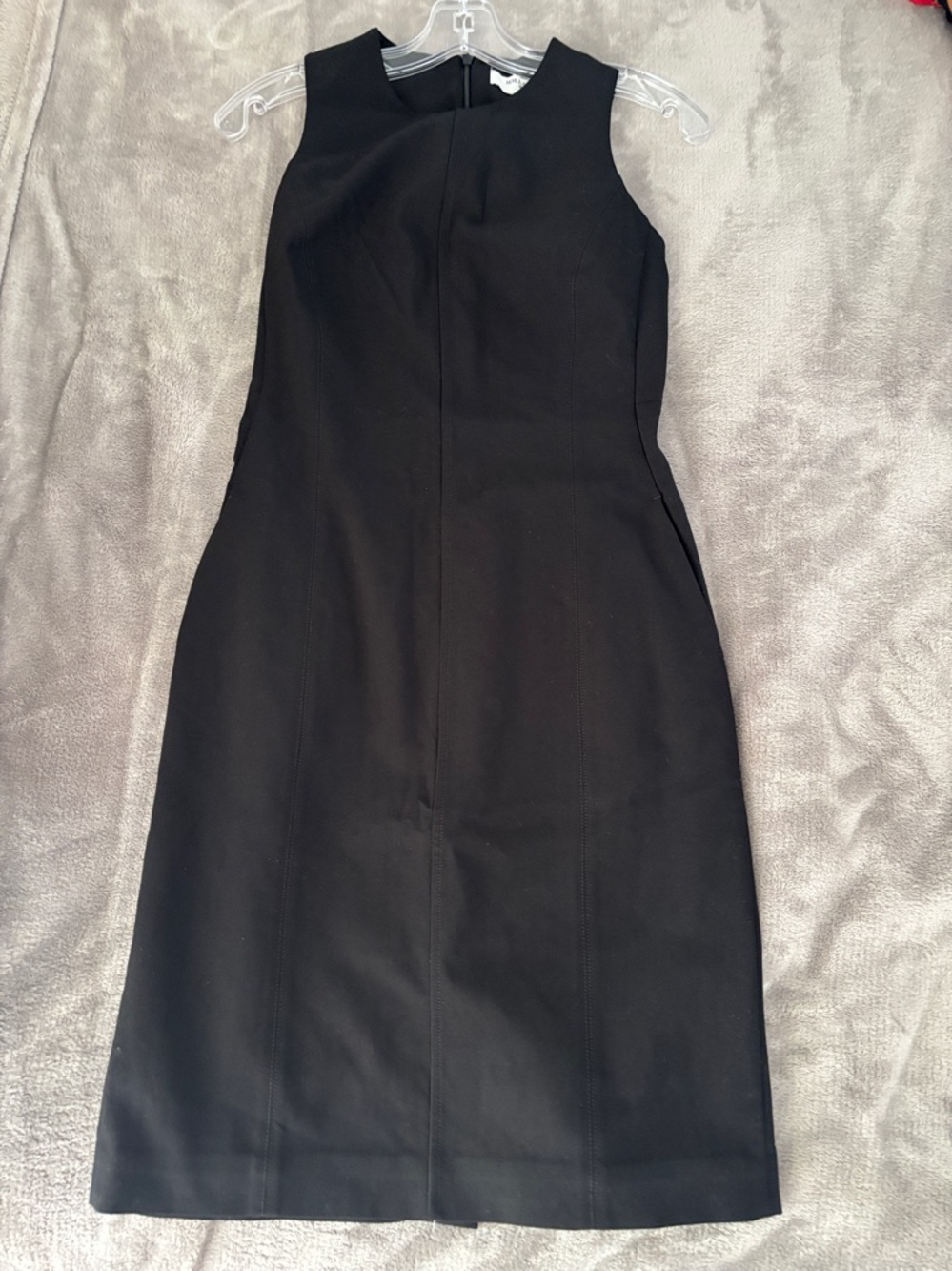 MM. LAFLEUR New York Classic Black Sleeveless Sheath Dress Size 0p - Picture 6 of 12